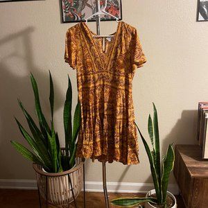 boho dress size s